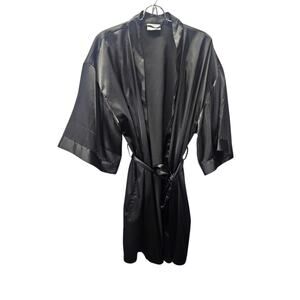 Turquaz Women's Bride Bridesmaids Silky Robe Satin Kimono Robes Women's Large